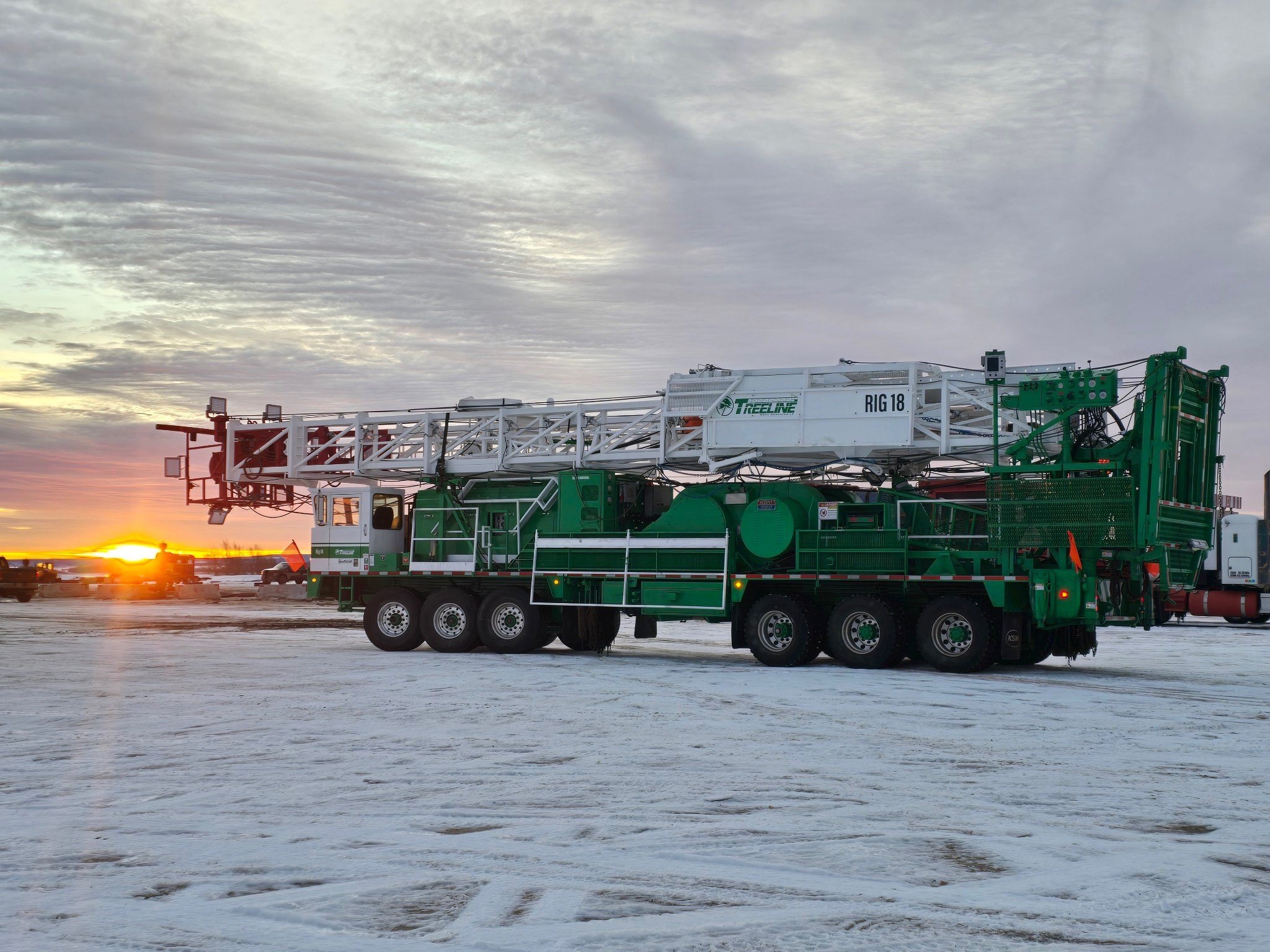 Rig 18 Laid Over